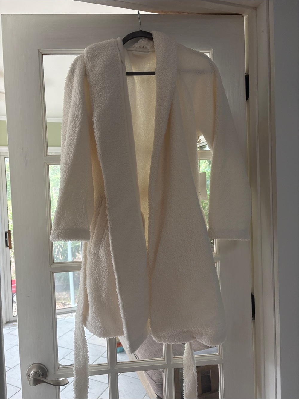 Plush Cream Robe